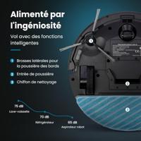EZICLEAN I-Bot Z5 Connected Robotstofzuiger - 75 min - 2,6Kpa - 60-90m² - Harde vloeren - 0,25L - thumbnail