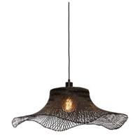 GOOD&MOJO Hanglamp 'Ibiza' Bamboe, 65cm, kleur Zwart - thumbnail