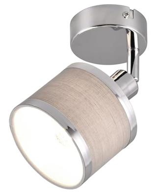 Trio Design opbouwspotArosa nikkel 1-lichts - 812100106