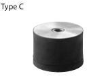 Cilindrische Trillingsdemper - RVS-316 - Type C 15 x 15 C m4i - thumbnail