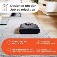 Neato Robotics Botvac D7 Connected D701 robotstofzuiger Zakloos Zwart, Platina 0,7 l - thumbnail
