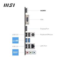 Micro Star International Computer PRO H610M-G Moederbord Socket Intel LGA 1700 Vormfactor Micro-ATX Moederbord chipset Intel® H610 - thumbnail