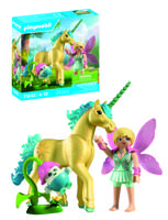 PLAYMOBIL verzameleenhoorn: Zonneschijnbloesem met fee 71842 - thumbnail