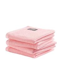 DDDDD Vaatdoeken 30x30 cm 4 Stuks Zachtroze/Katoen - thumbnail