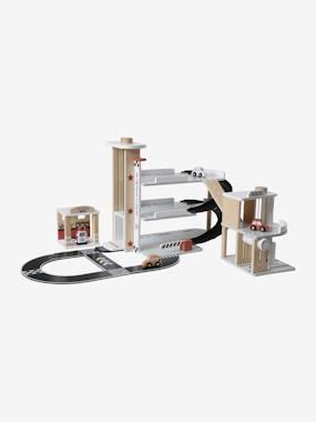 Garage station + service in FSC® hout meerkleurig