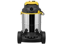 Stofzuiger STANLEY SXVC30XTDE Zwart, Roestvrijstaal, Geel 1600 W - thumbnail