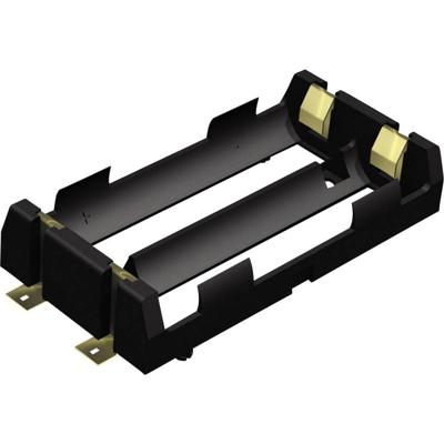 Keystone Electronics 1048 Batterijhouder Aantal cellen: 2 18650 Oppervlakte montage SMD (l x b x h) 86 x 40 x 19 mm