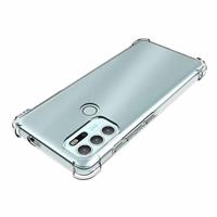 Lunso - Softcase hoes - Motorola Moto G60S - Transparant - thumbnail