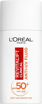 L'Oréal Paris Revitalift Clinical Anti-UV Fluid SPF50+ L'Oréal Paris Revitalift Clinical Anti-UV Fluid SPF50+