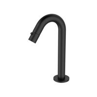 Wiesbaden Toiletkraan Metro Staand Rond 1/2 Mat Zwart - thumbnail