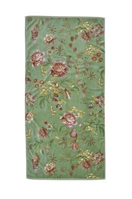 Pip Studio Pip Studio Secret Garden douchelaken Groen 70x140 cm