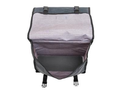 Newlooxs New looxs fiori double fietstas - zwart - dubbele tas - 30l