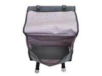 Newlooxs New looxs fiori double fietstas - zwart - dubbele tas - 30l - thumbnail