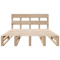 Bedframe zonder matras massief grenenhout 160x200 cm - thumbnail