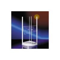 Plieger Douchecabine Hoekinstap Royal Kwartrond Draaideur 6 mm Glas 90x190 cm Chroom - thumbnail