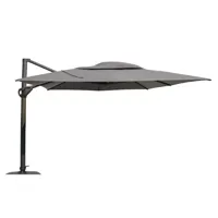4 Seasons Outdoor | Zweefparasol Hacienda 300 x 400 cm | Charcoal - thumbnail