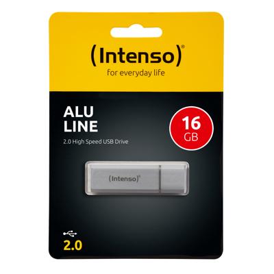 USB stick INTENSO Alu Line Zilver 16 GB