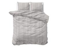 Sleeptime Pinstripe Taupe 200 x 220 cm - thumbnail