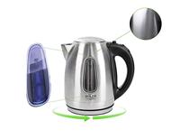 Adler AD 1223 waterkoker 1,7 l Zwart, Roestvrijstaal 2200 W - thumbnail