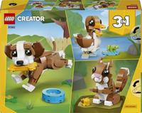 LEGO Creator 3-in-1 schattige dieren: speelse puppy 31382 - thumbnail