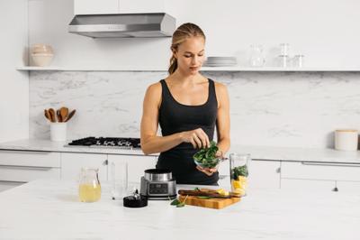 2-in-1 Blender - NINJA - CB100EU - 1100 W - Beker 700 ml - Kom 400 ml - Zilver