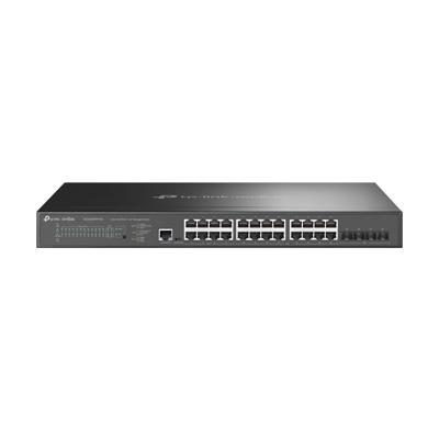 TP-Link JetStream TL-SG3428XPP-M2 netwerk-switch Managed L2+ 2.5G Ethernet (100/1000/2500) Power over Ethernet (PoE) 1U Zwart