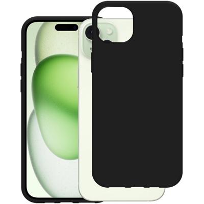 Just in Case Soft TPU Case voor Apple iPhone 15 Plus Telefoonhoesje Zwart Just in Case Soft TPU Case voor Apple iPhone 15 Plus Telefoonhoesje Zwart