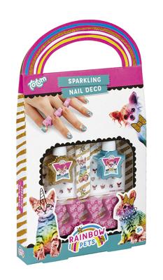 Totum Rainbow Pets Sparkling Nail Deco