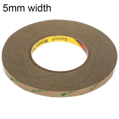 3M300LS 3M Super lijm ultra-dunne transparante en High-temperatuurbestendig dubbelzijdige spoorloze Tape formaat: 5 mm * 55 m