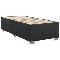 Bedframe kunstleer zwart 80x200 cm - thumbnail