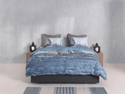 Zo! Home Regatta Dekbedovertrek 140x200/220 Blue