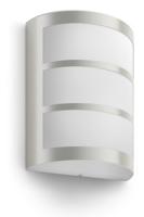 Philips LED Python 173234716 LED-buitenlamp (wand) LED LED vast ingebouwd 6 W RVS - thumbnail