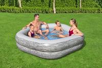 Bestway Opblaasbaar Familiair Zwembad 213x206x53 cm +6 Jaar Tuin 54423 - thumbnail