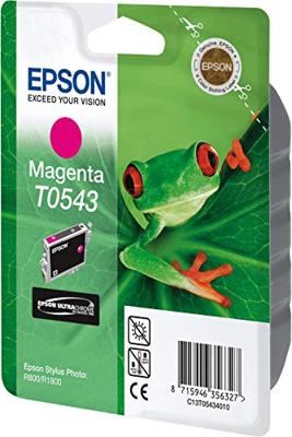 Epson inktpatroon Magenta T0543 Ultra Chrome Hi-Gloss Epson inktpatroon Magenta T0543 Ultra Chrome Hi-Gloss