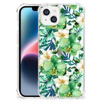 Apple iPhone 14 Plus Case Orchidee Groen - thumbnail