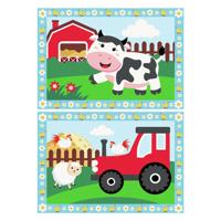 Ravensburger creart schilderen op nummer - tractor with scenery - thumbnail