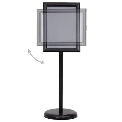 VidaXL Posterstandaard a3 aluminiumlegering zwart VidaXL Posterstandaard a3 aluminiumlegering zwart