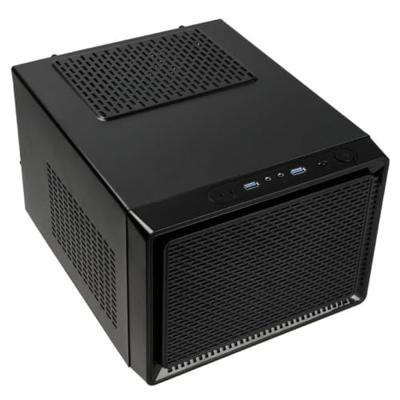 Kolink SATELLITE MINI-ITX Desktop PC-behuizing Zwart, RGB Stoffilter