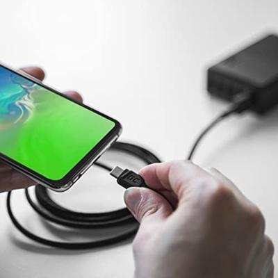 GC PowerStream | 1,2m USB C Kabel Type C Nylon Cable Snellaadkabel | voor Samsung Galaxy S22 S21 S20 Ultra S10 S9 S8+ | Note 20 10 9 8 | A80 A71 A70 A50 A42 A41 | Huawei Honor P40 P30 P20 P10 P9 Lite