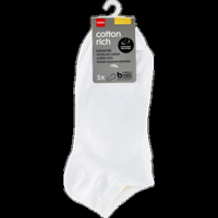 HEMA Dames Enkelsokken met Katoen Maat 3942 5 Stuks bij Jumbo - thumbnail