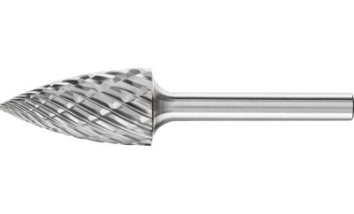 PFERD TOOLS 21122887 Freesstift Spitsboog Lengte 70 mm Afmeting, Ø 16 mm Werklengte 30 mm Schachtdiameter 6 mm PFERD TOOLS 21122887 Freesstift Spitsboog Lengte 70 mm Afmeting, Ø 16 mm Werklengte 30 mm Schachtdiameter 6 mm