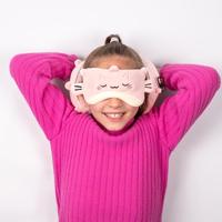 Relaxeazzz Adoramals Puff de Kogelvis Rond Reiskussen & Slaapmasker - thumbnail