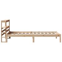 Bedframe zonder matras massief grenenhout 75x190 cm - thumbnail