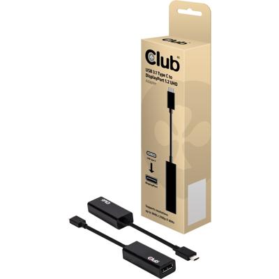 CLUB3D USB 3.1 Type C to DisplayPort1.2 UHD Active Adapter CLUB3D USB 3.1 Type C to DisplayPort1.2 UHD Active Adapter