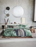 Vandyck Vandyck Night Bloom Smoke Green 1-Persoons (140X200/220 + 1 Sloop) - thumbnail