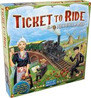 Asmodee Ticket to ride - nederland bordspel - thumbnail