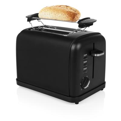 Princess 142396 Black Steel Collectie Broodrooster RVS/Zwart