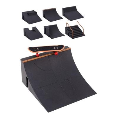 Johntoy vingerskateboard met ramp