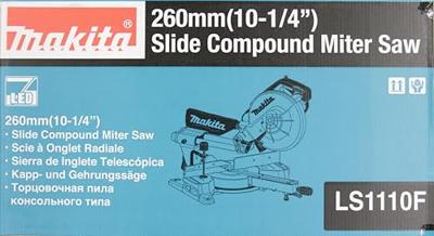 Makita LS1110F Radiaal afkortzaag 260mm 1450W - thumbnail