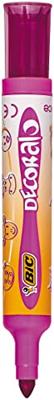 BIC decoralo jumbo markers, lijndikte 4 mm, diverse kleuren, 30 stuk/ 1 doosje